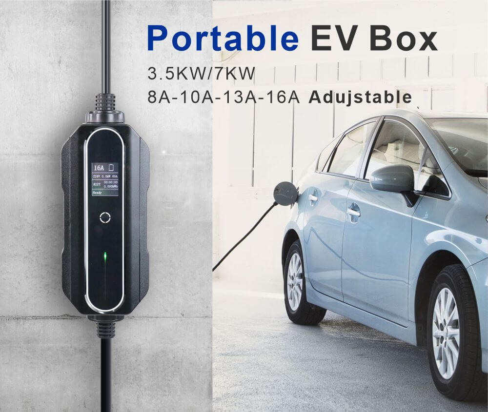 portable ev charger for electric car