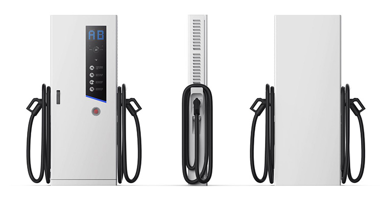 Commercial EV charger station